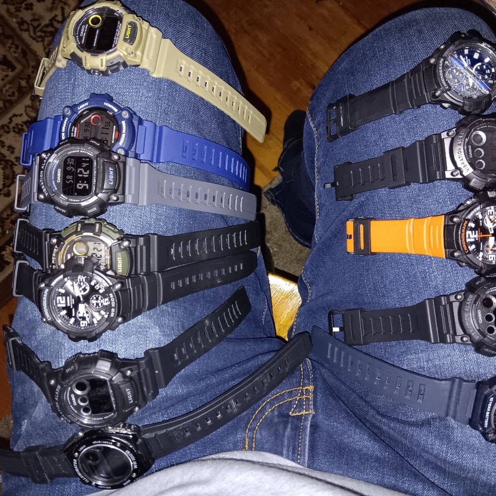 Watches Casio and Timex